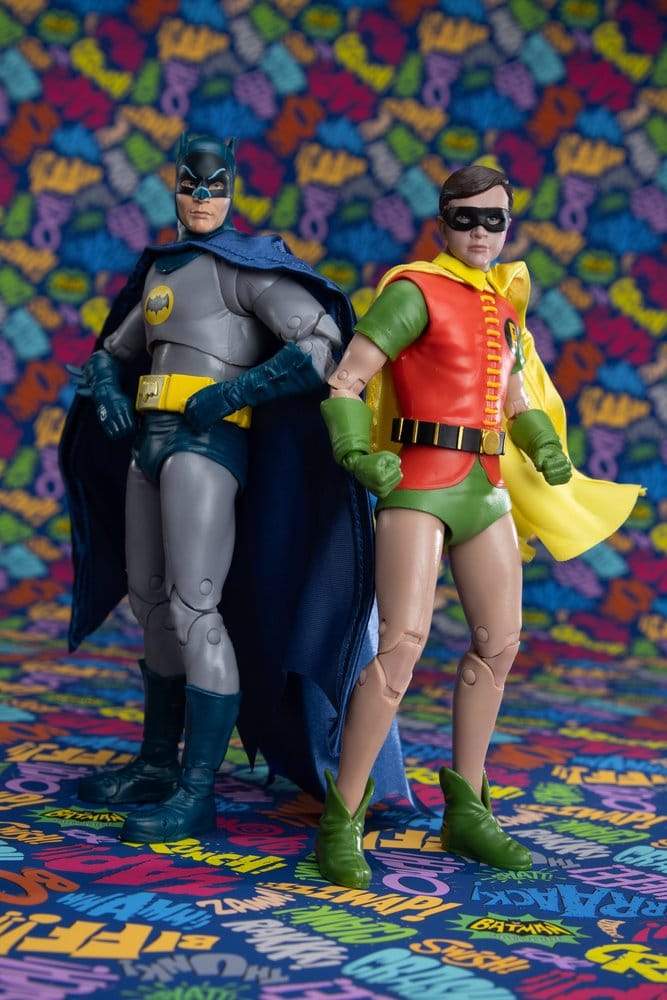 McFarlane Toys - Batman Classic TV Series DC Multiverse McFarlane Collector Edition Action Figure 2-Pack - Batman and Robin 18 cm - immagine 13