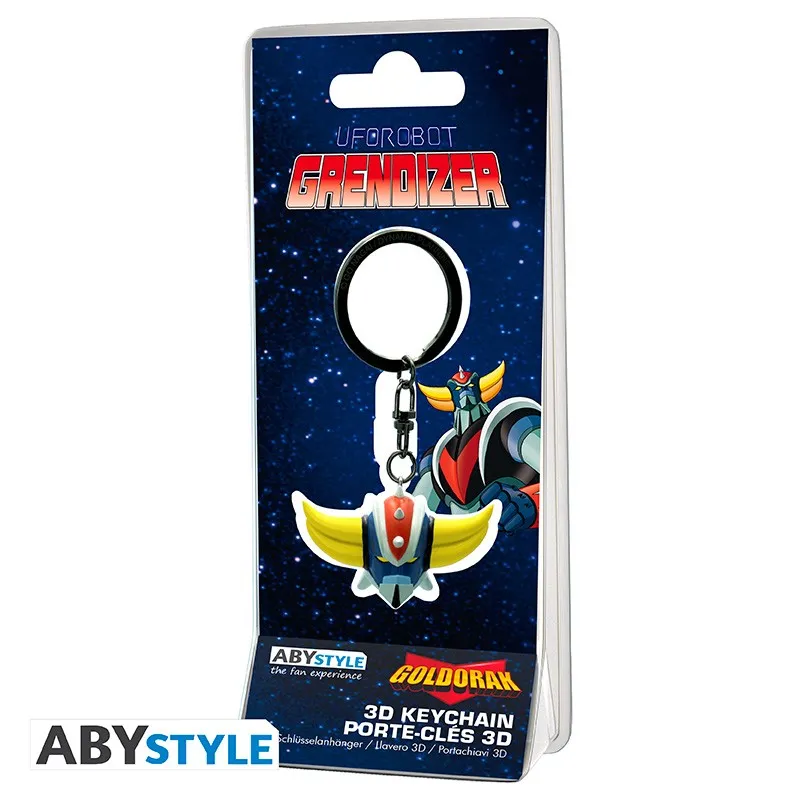 ABYstyle Studio Ufo Robot Grendizer Head Keychain 3D - immagine 2