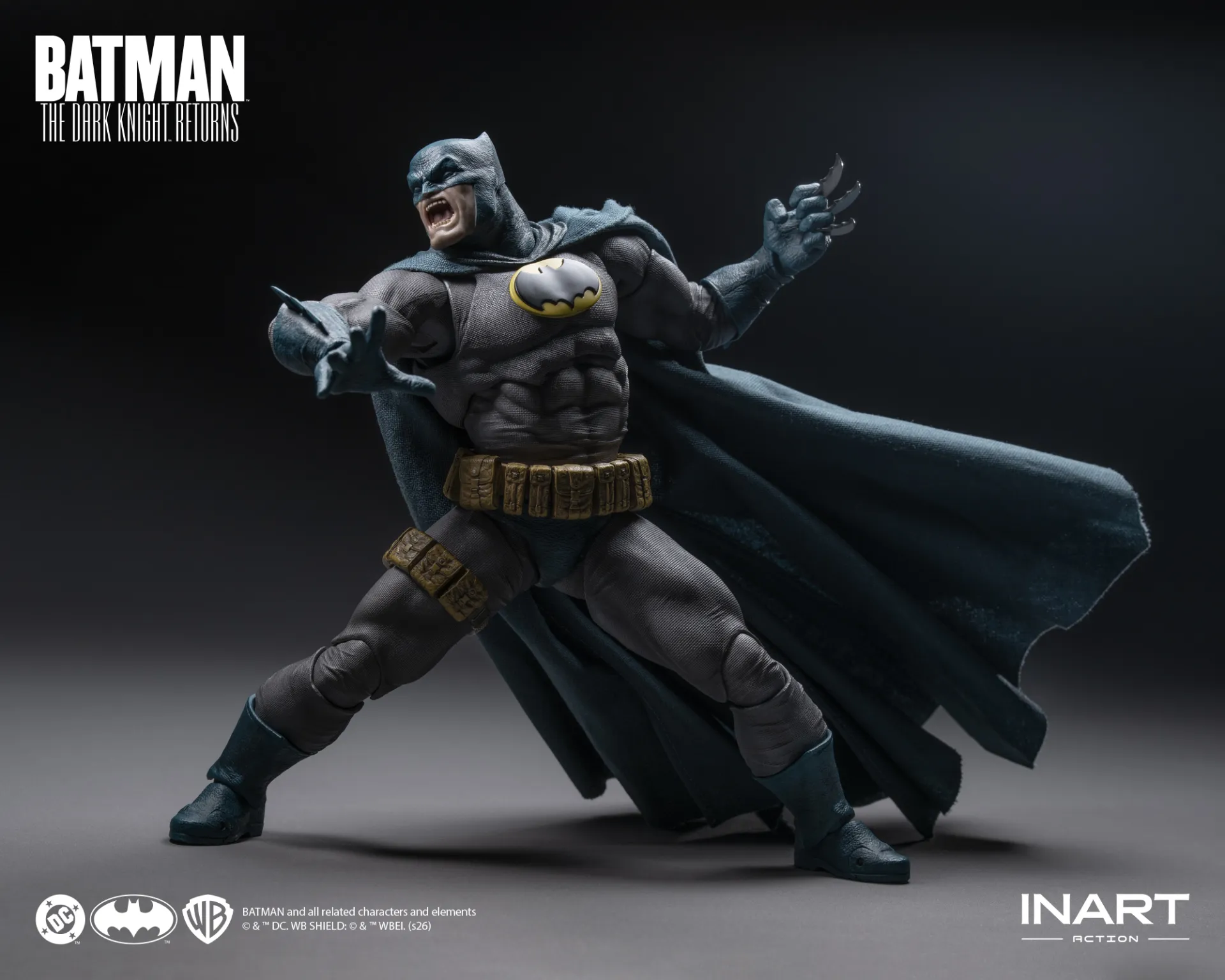 INART Batman - The Dark Knight Returns - Blue Suit 1/12 Action Figure - immagine 2