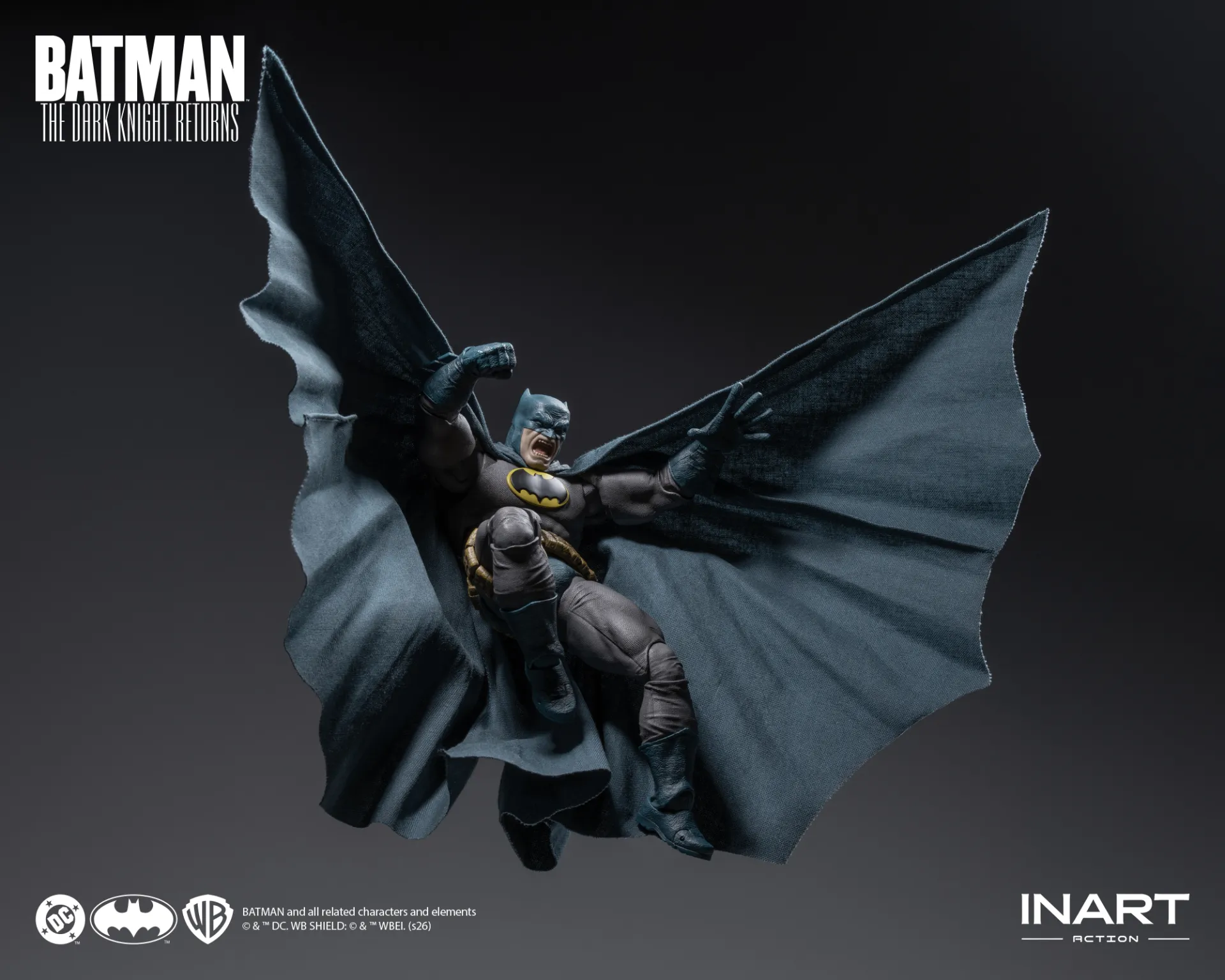 INART Batman - The Dark Knight Returns - Blue Suit 1/12 Action Figure - immagine 4