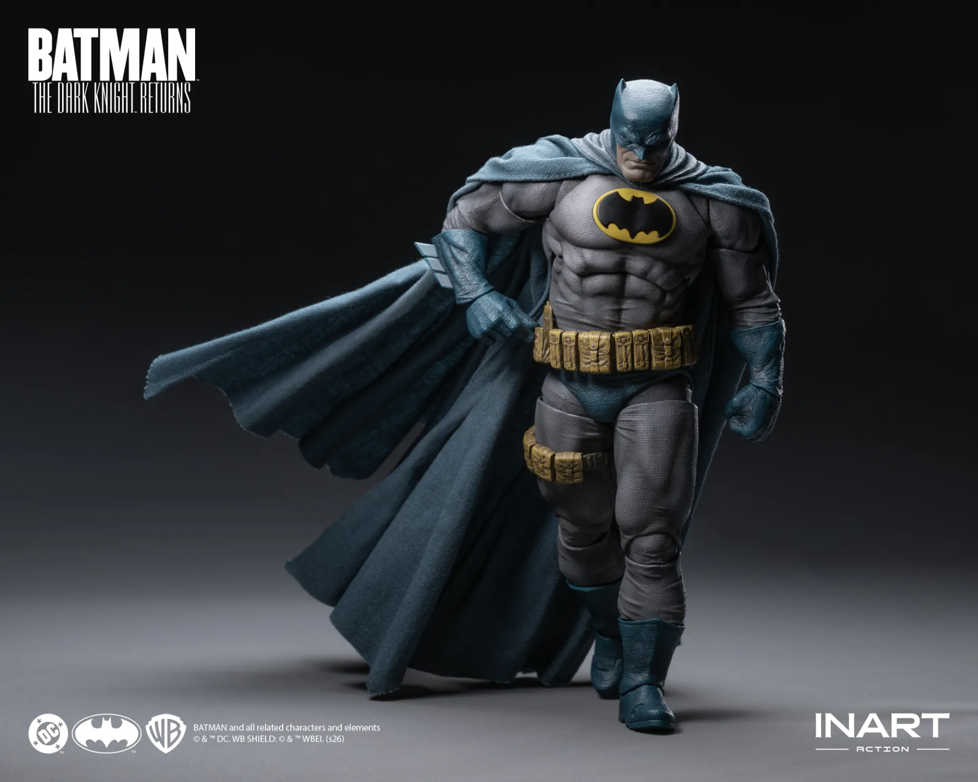 INART Batman - The Dark Knight Returns - Blue Suit 1/12 Action Figure - immagine 9