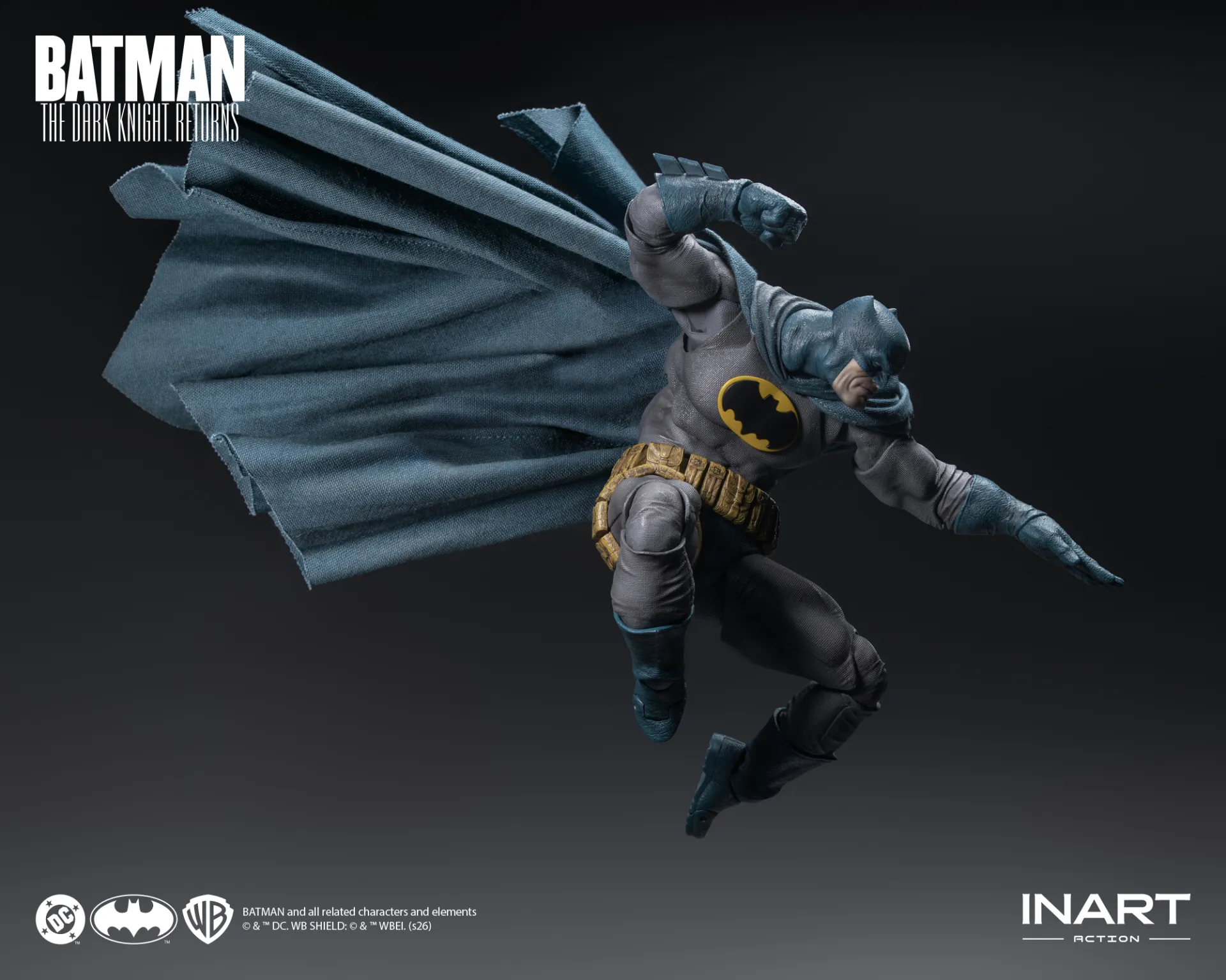 INART Batman - The Dark Knight Returns - Blue Suit 1/12 Action Figure - immagine 6