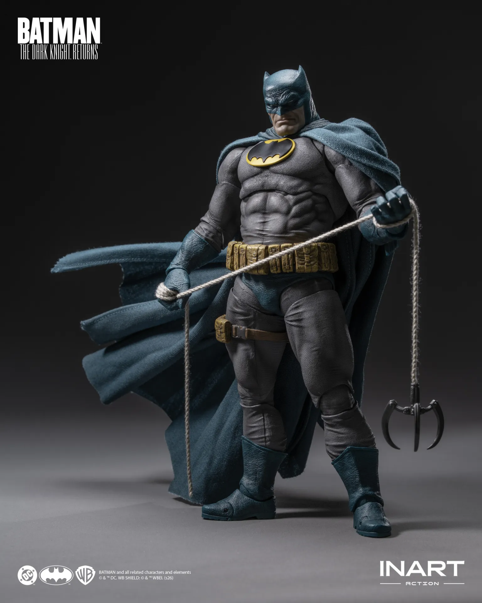 INART Batman - The Dark Knight Returns - Blue Suit 1/12 Action Figure - immagine 11