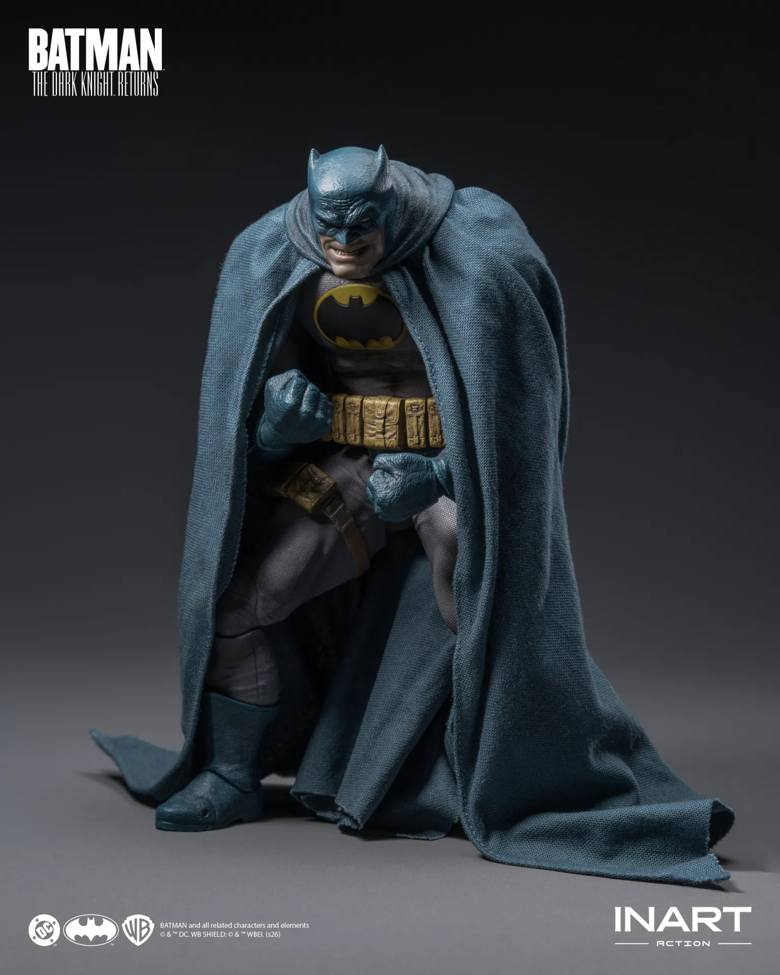INART Batman - The Dark Knight Returns - Blue Suit 1/12 Action Figure - immagine 10