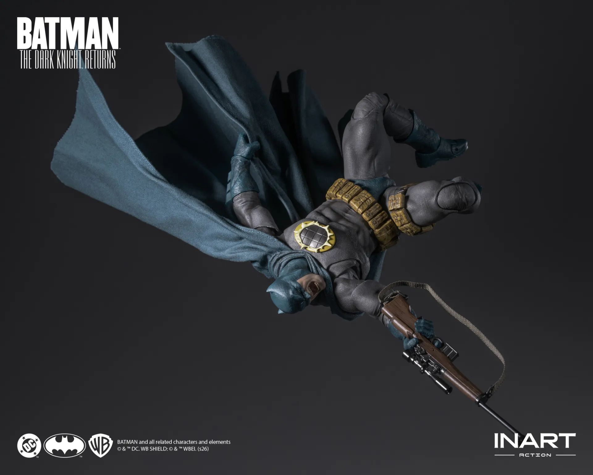 INART Batman - The Dark Knight Returns - Blue Suit 1/12 Action Figure - immagine 7