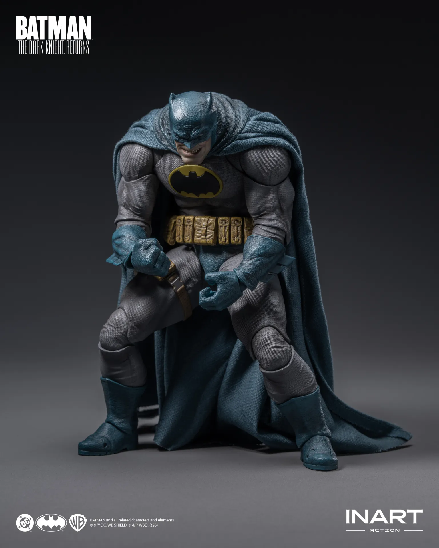INART Batman - The Dark Knight Returns - Blue Suit 1/12 Action Figure - immagine 8