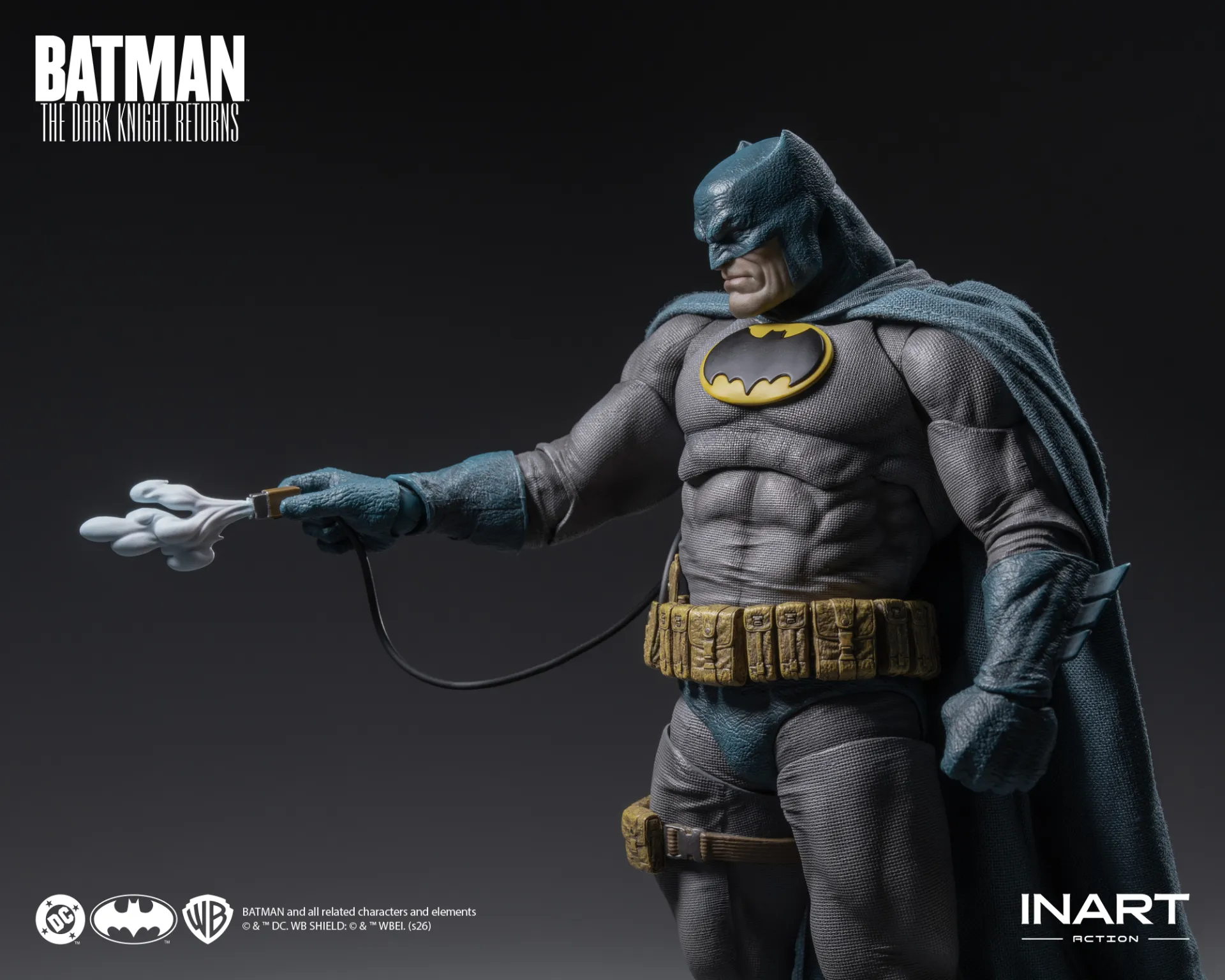 INART Batman - The Dark Knight Returns - Blue Suit 1/12 Action Figure - immagine 13