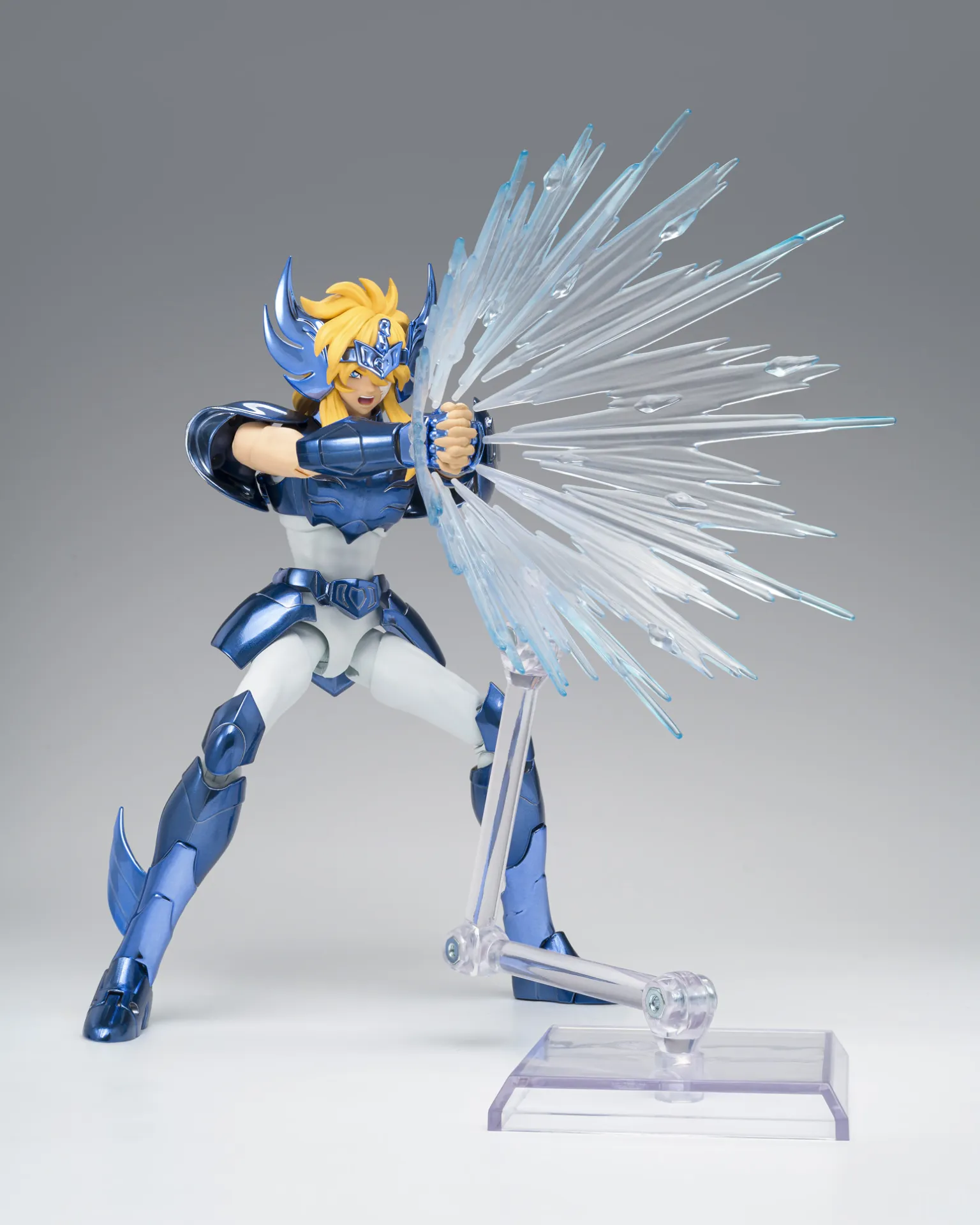 BANDAI Saint Seiya Saint Cloth Myth EX Action Figure - Cygnus Hyoga Final Bronze Cloth OCE Ver. 18 cm - immagine 7