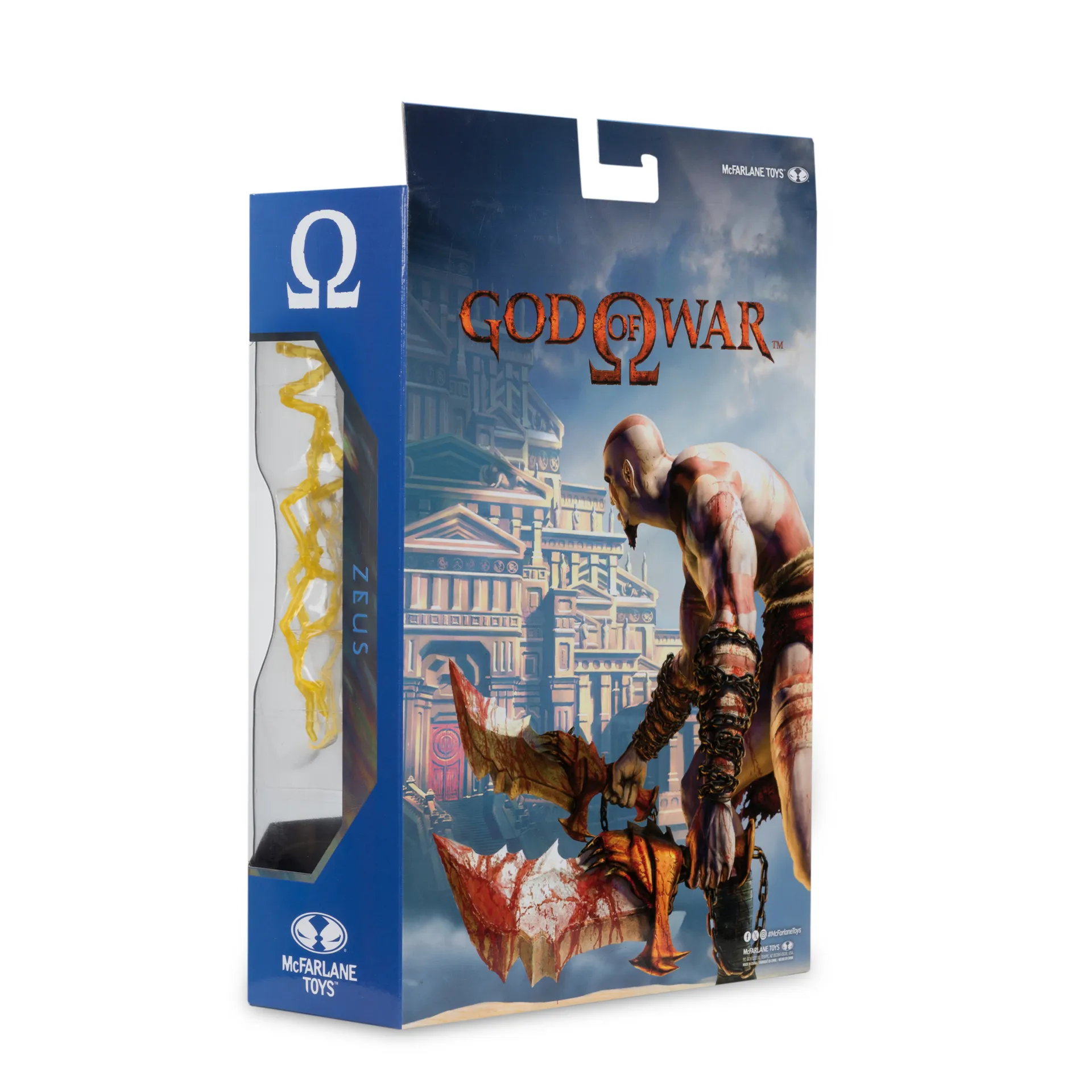 McFarlane Toys - God of War McFarlane Gaming Edition Action Figure - Zeus 18 cm - immagine 5