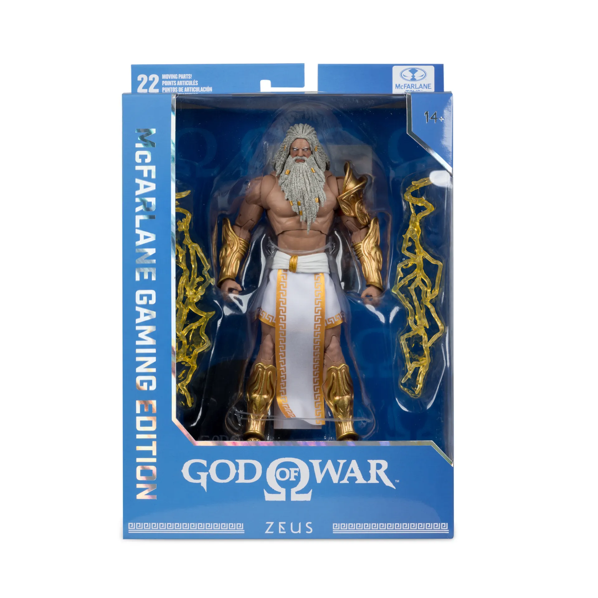 McFarlane Toys - God of War McFarlane Gaming Edition Action Figure - Zeus 18 cm - immagine 8