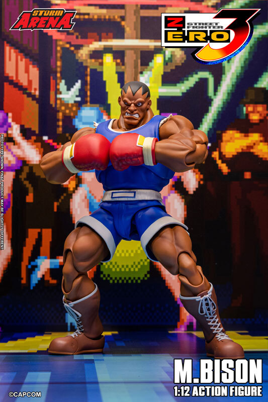 STORM COLLECTIBLES Storm Arena: Street Fighter Alpha 3 - Balrog Action Figure - immagine 6