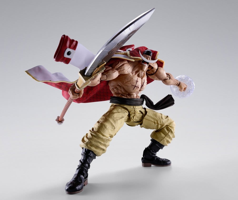 BANDAI One Piece S.H.Figuarts Action Figure - Edward Newgate -Marineford- 25 cm - immagine 2