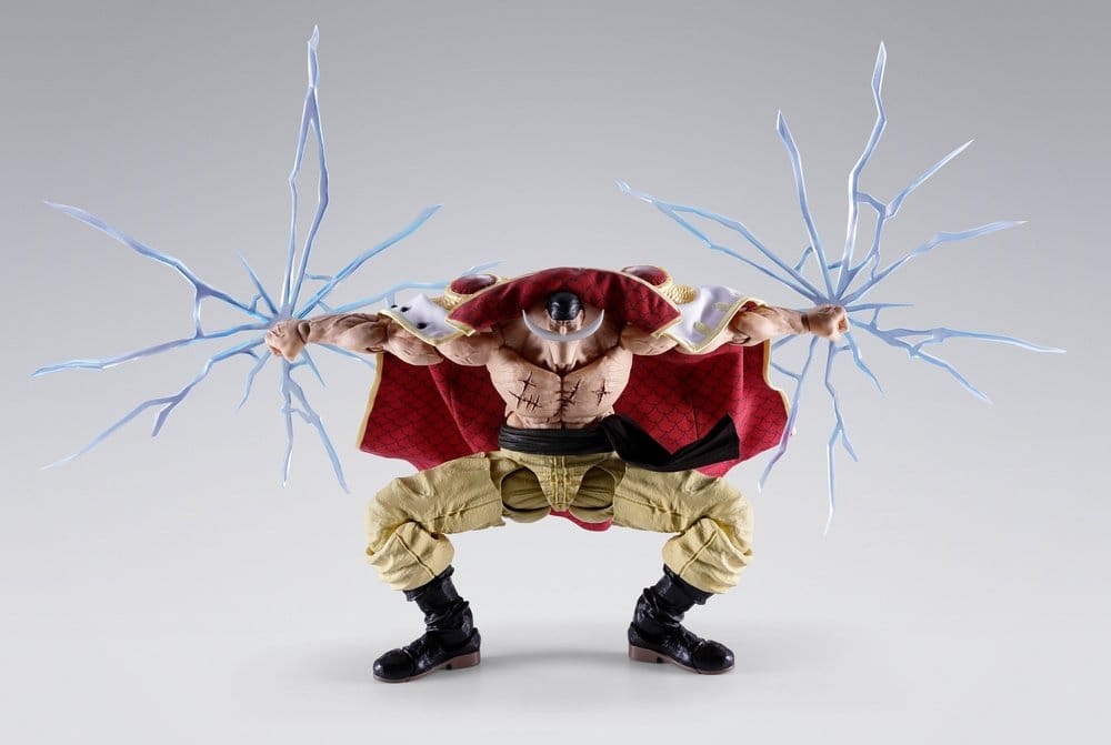 BANDAI One Piece S.H.Figuarts Action Figure - Edward Newgate -Marineford- 25 cm - immagine 3