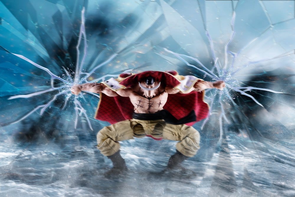 BANDAI One Piece S.H.Figuarts Action Figure - Edward Newgate -Marineford- 25 cm - immagine 4