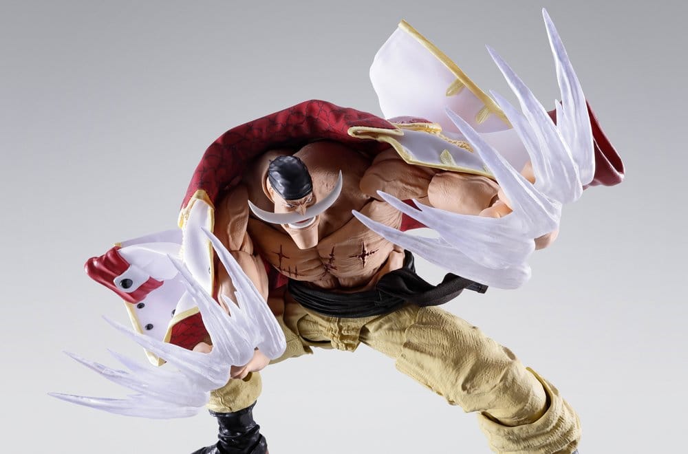 BANDAI One Piece S.H.Figuarts Action Figure - Edward Newgate -Marineford- 25 cm - immagine 5