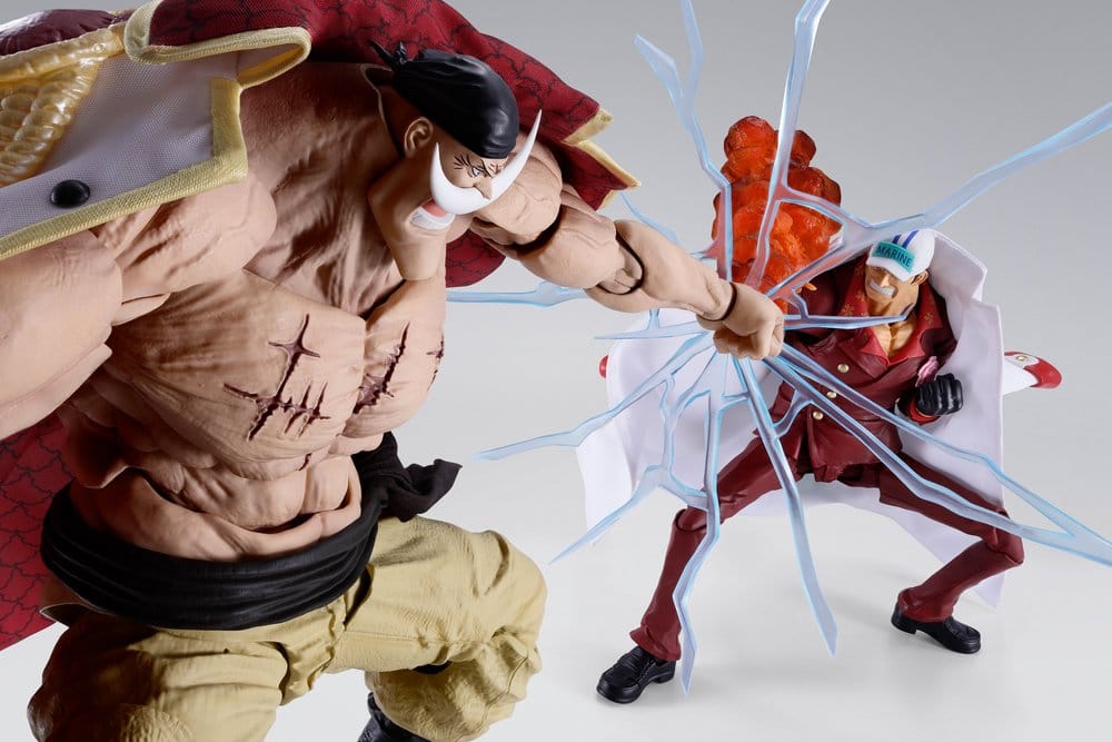 BANDAI One Piece S.H.Figuarts Action Figure - Edward Newgate -Marineford- 25 cm - immagine 6