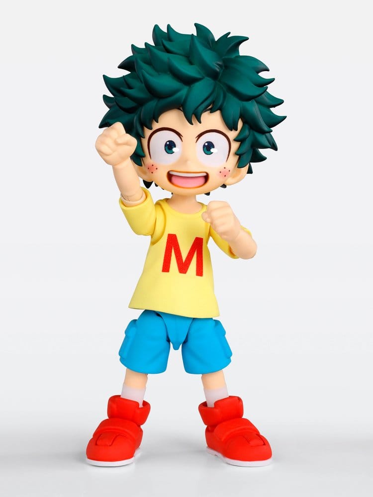 BANDAI My Hero Academia S.H.Figuarts Action Figure - Izuku Midoriya & Katsuki Bakugo -Childhood Set- 9 cm - immagine 2