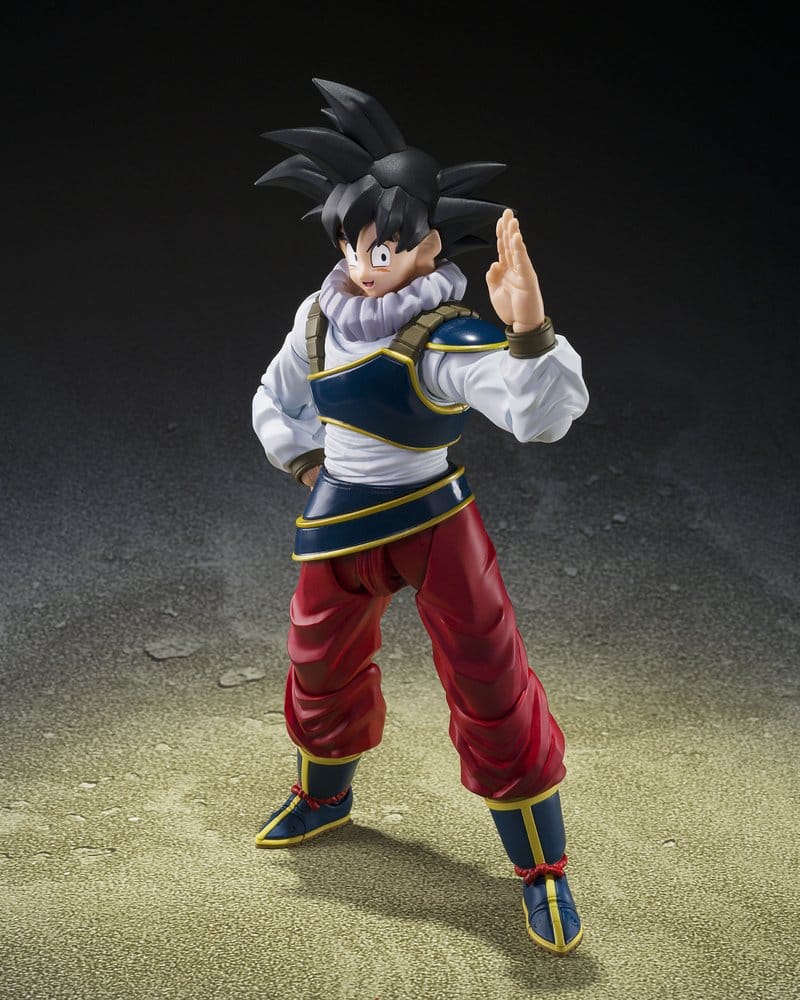 BANDAI Dragon Ball Z S.H.Figuarts Action Figure - Son Goku (Return to Earth) 15 cm - immagine 2