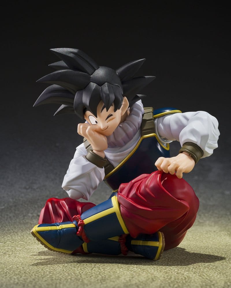 BANDAI Dragon Ball Z S.H.Figuarts Action Figure - Son Goku (Return to Earth) 15 cm - immagine 3