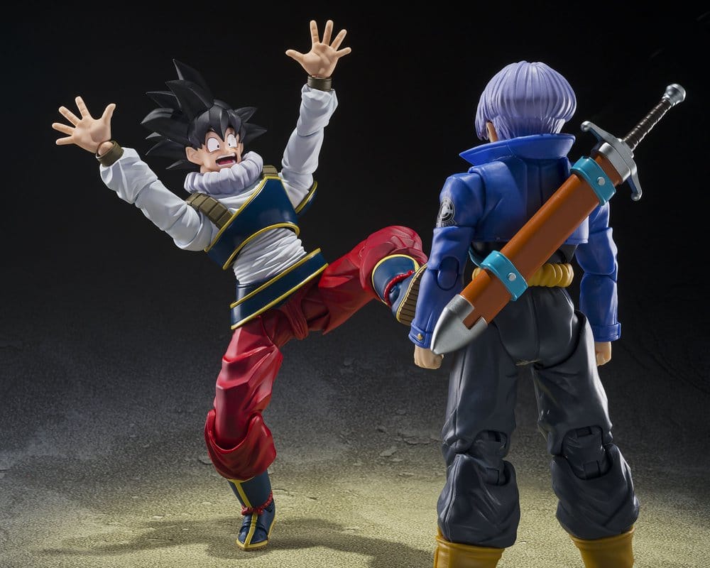 BANDAI Dragon Ball Z S.H.Figuarts Action Figure - Son Goku (Return to Earth) 15 cm - immagine 5
