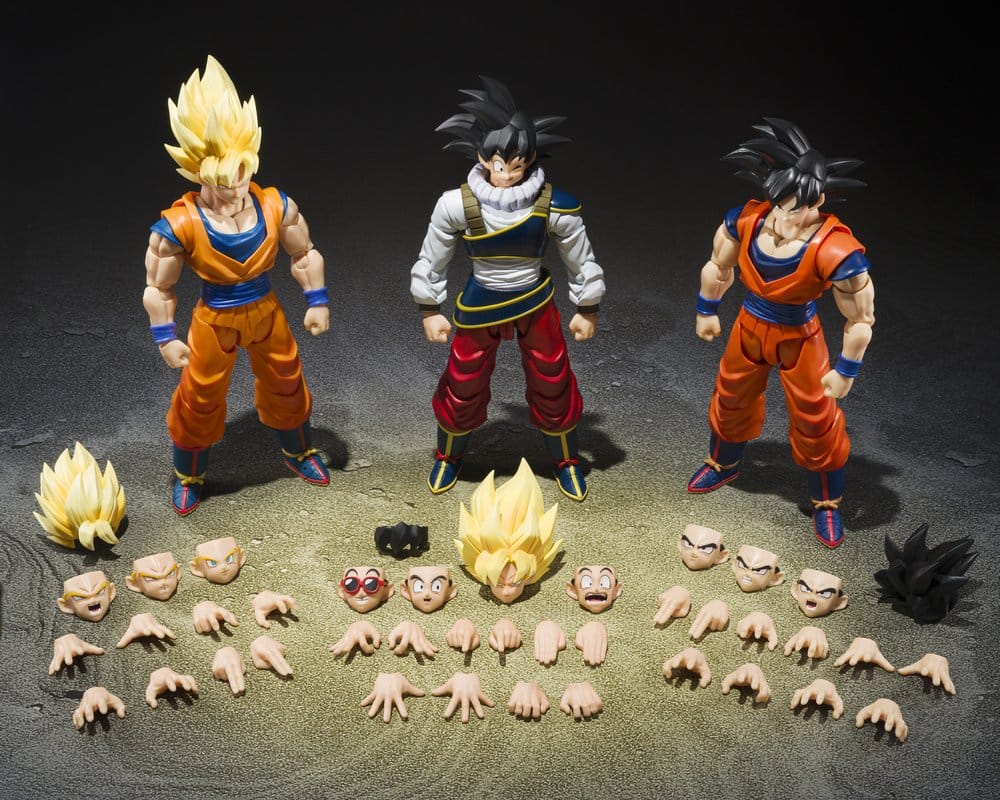 BANDAI Dragon Ball Z S.H.Figuarts Action Figure - Son Goku (Return to Earth) 15 cm - immagine 9
