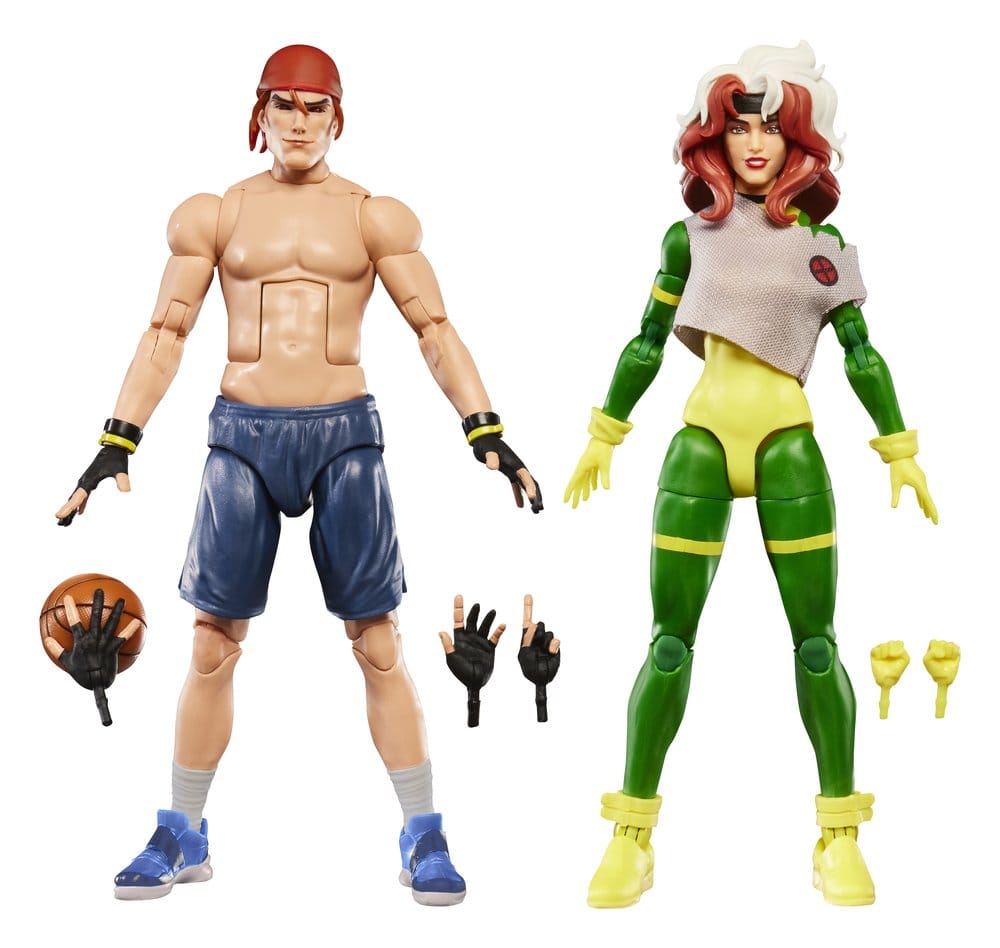 HASBRO X-Men '97 Marvel Legends Action Figure 2-Pack - Gambit & Marvel's Rogue 15 cm - immagine 2