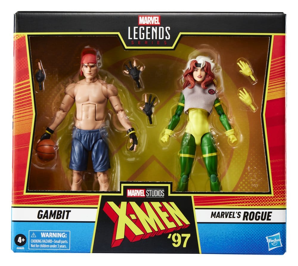 HASBRO X-Men '97 Marvel Legends Action Figure 2-Pack - Gambit & Marvel's Rogue 15 cm - immagine 3