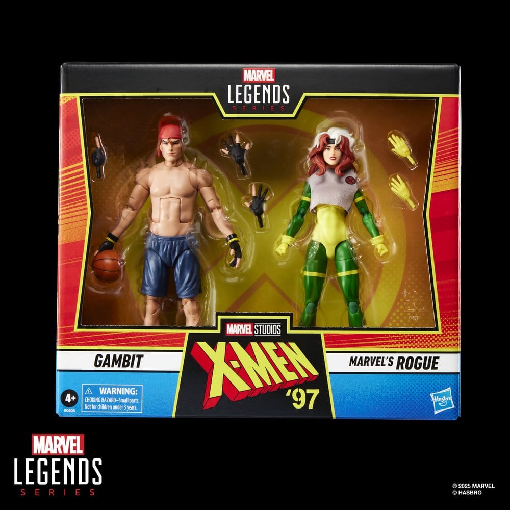 HASBRO X-Men '97 Marvel Legends Action Figure 2-Pack - Gambit & Marvel's Rogue 15 cm - immagine 4