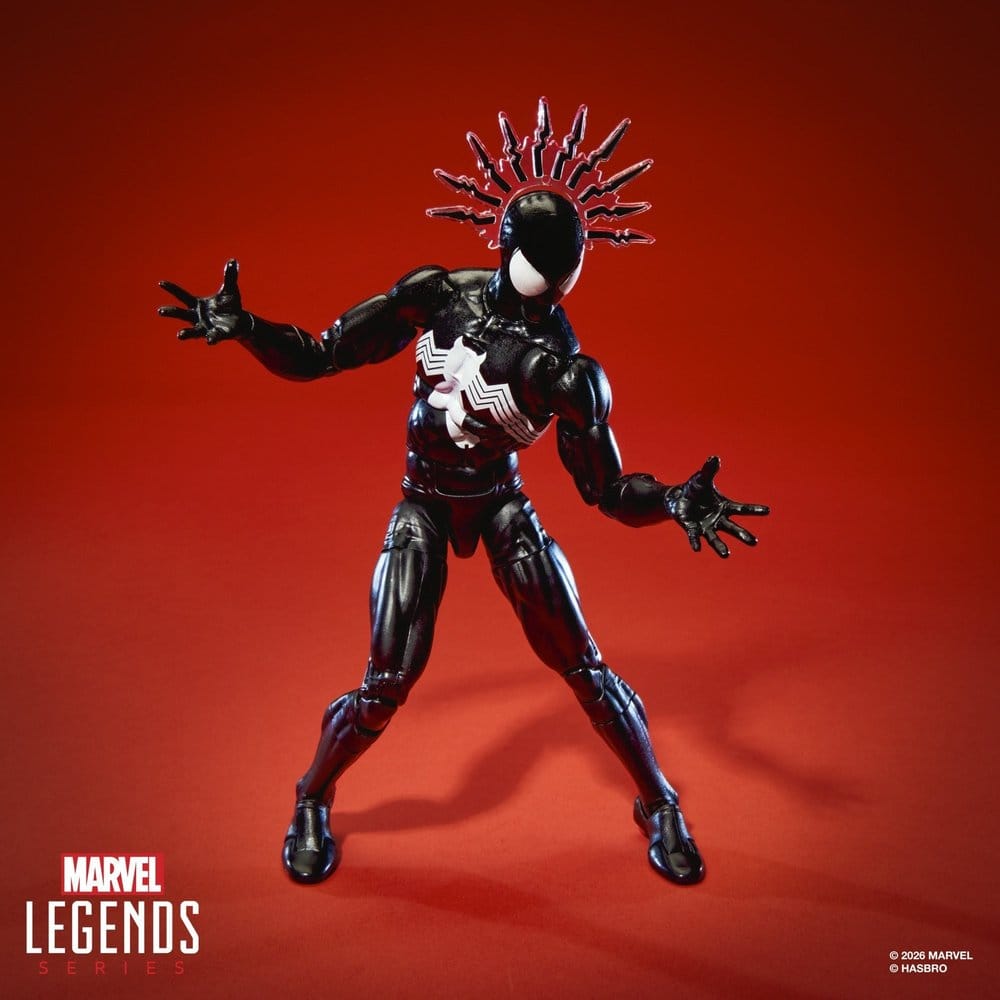 HASBRO Marvel Legends Maximum Series Action Figure - Symbiote Spider-Man 15 cm - immagine 2