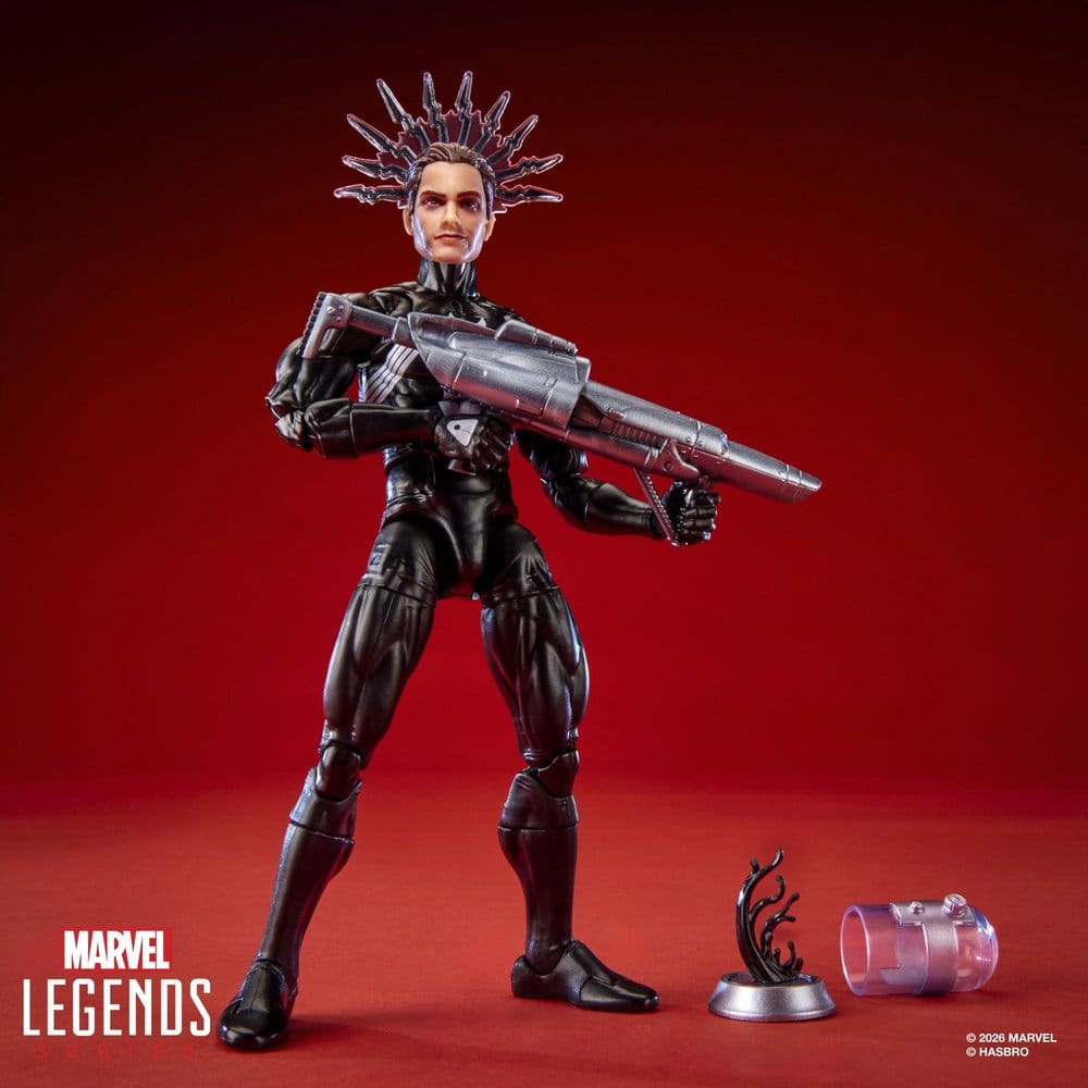 HASBRO Marvel Legends Maximum Series Action Figure - Symbiote Spider-Man 15 cm - immagine 4