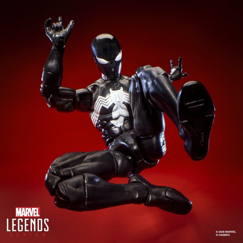 HASBRO Marvel Legends Maximum Series Action Figure - Symbiote Spider-Man 15 cm - immagine 7