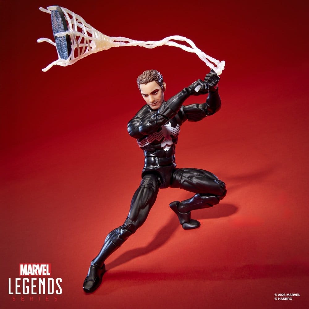 HASBRO Marvel Legends Maximum Series Action Figure - Symbiote Spider-Man 15 cm - immagine 10