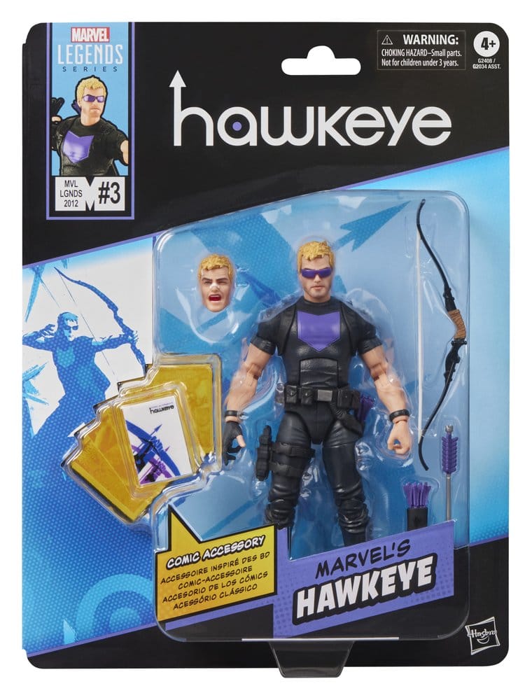 HASBRO Hawkeye Marvel Legends Action Figure - Marvel's Hawkeye 15 cm - immagine 12
