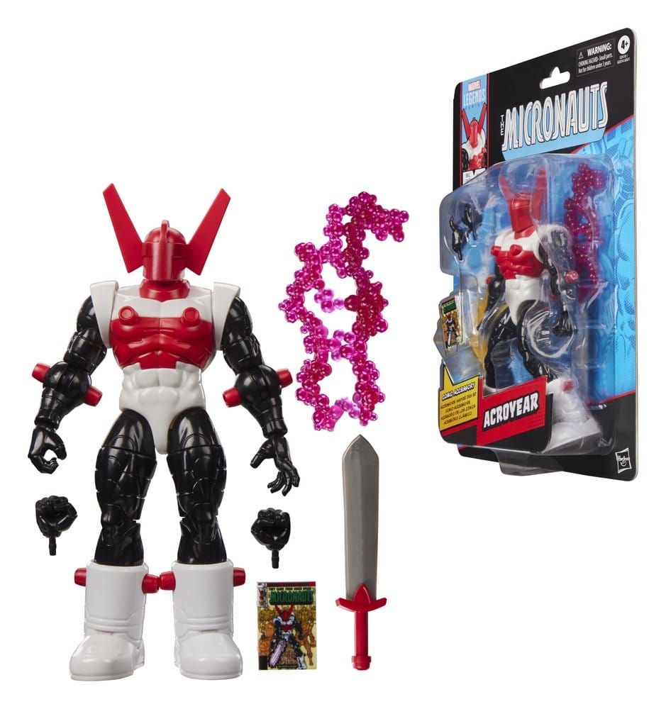 HASBRO The Micronauts Marvel Legends Action Figure - Acroyear 15 cm - immagine 3
