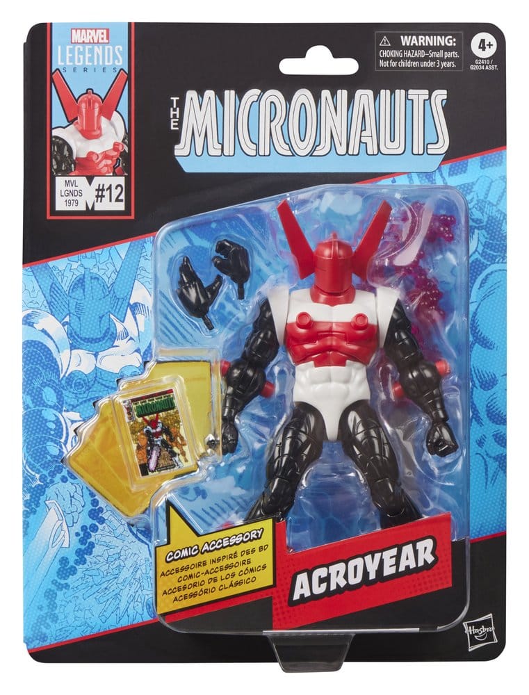 HASBRO The Micronauts Marvel Legends Action Figure - Acroyear 15 cm - immagine 11