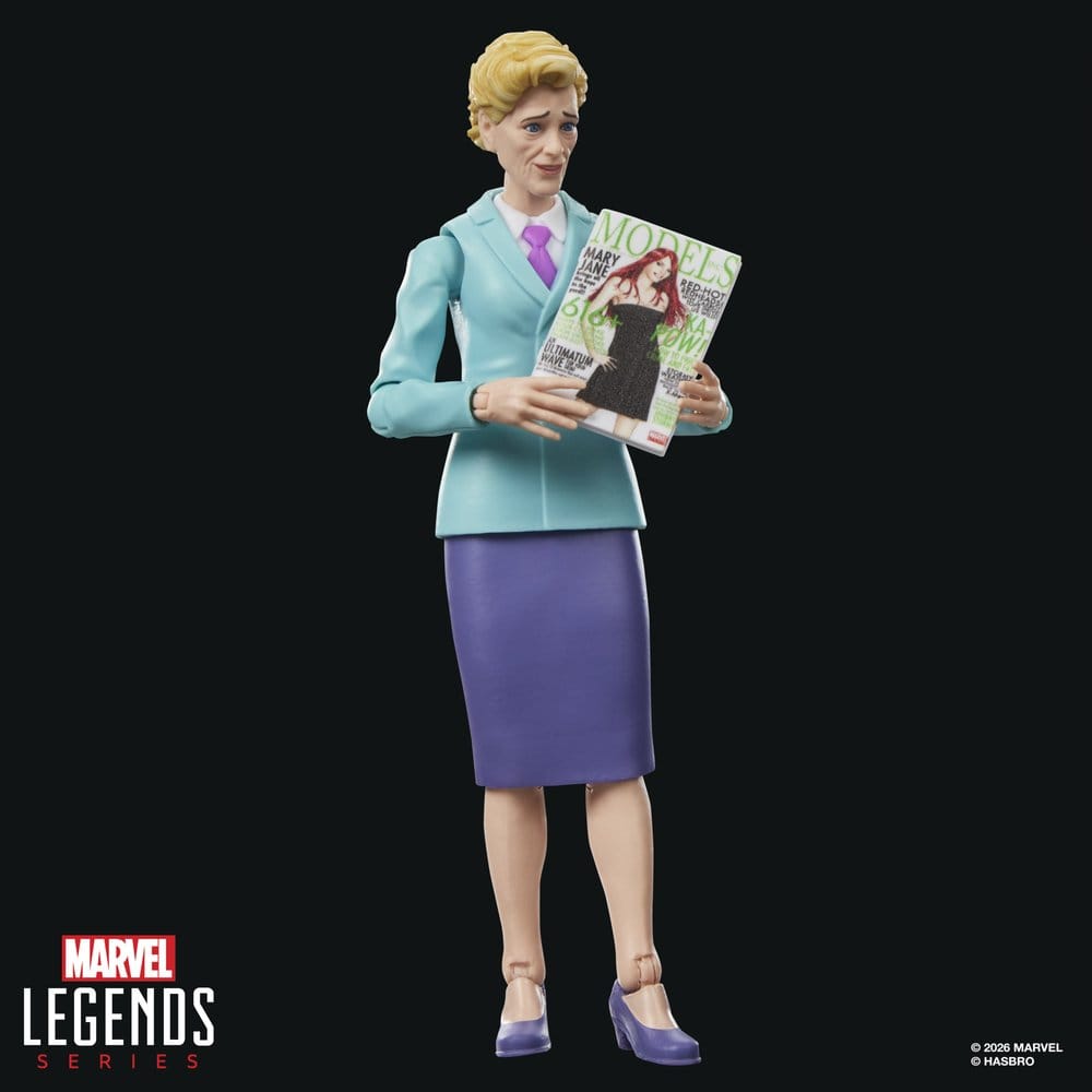 HASBRO Spider-Man Marvel Legends Action Figure - Aunt May 15 cm - immagine 13