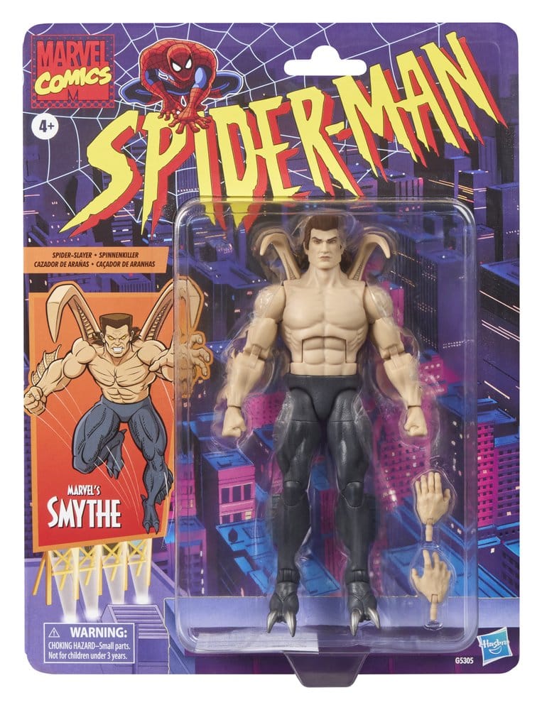 HASBRO Spider-Man Marvel Legends Action Figure - Marvel's Smythe 15 cm - immagine 9