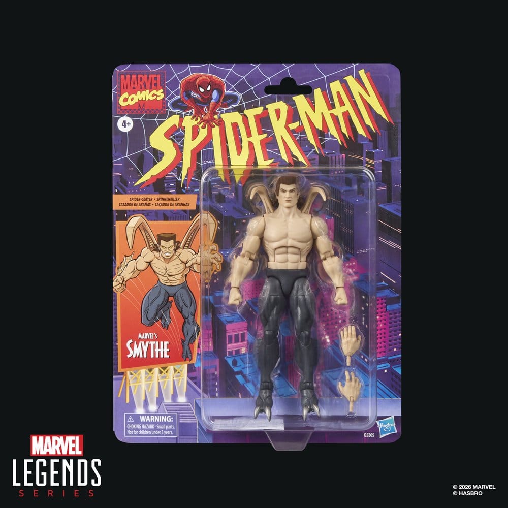 HASBRO Spider-Man Marvel Legends Action Figure - Marvel's Smythe 15 cm - immagine 11