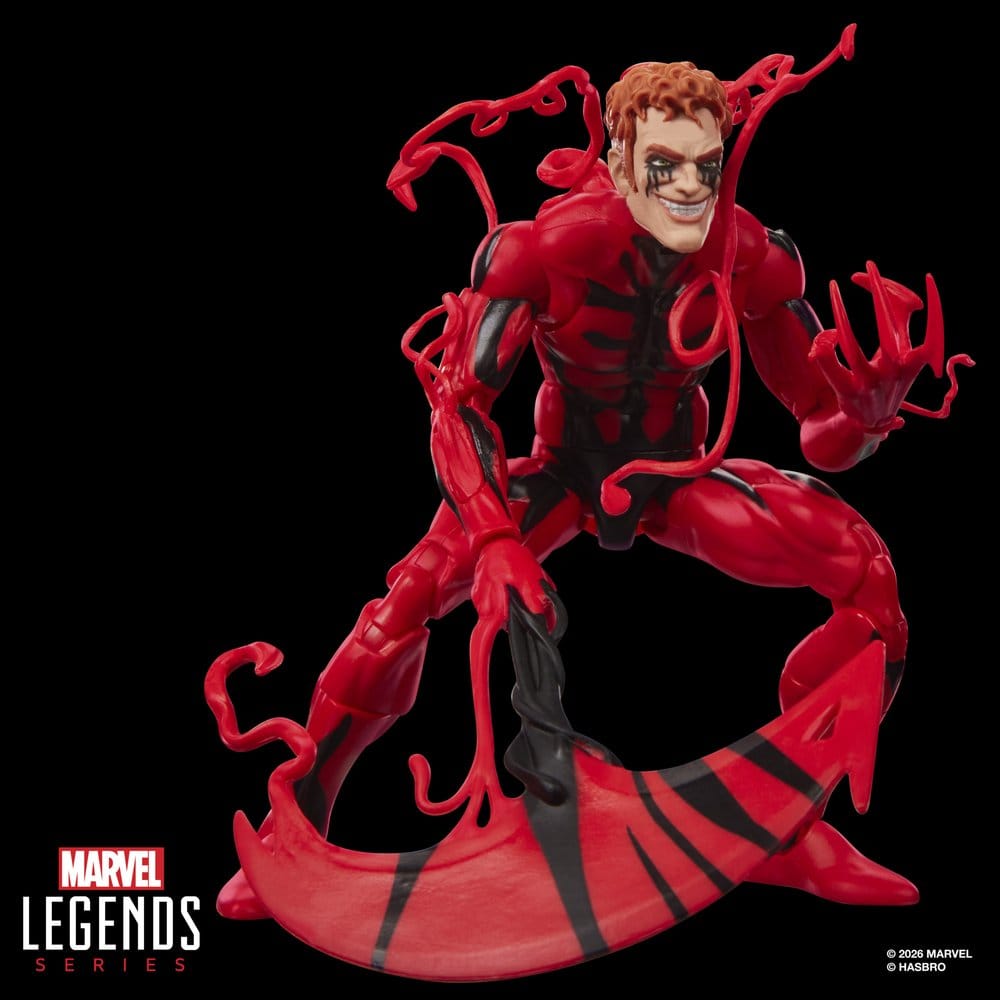 HASBRO Spider-Man Marvel Legends Action Figure - Carnage 15 cm - immagine 19