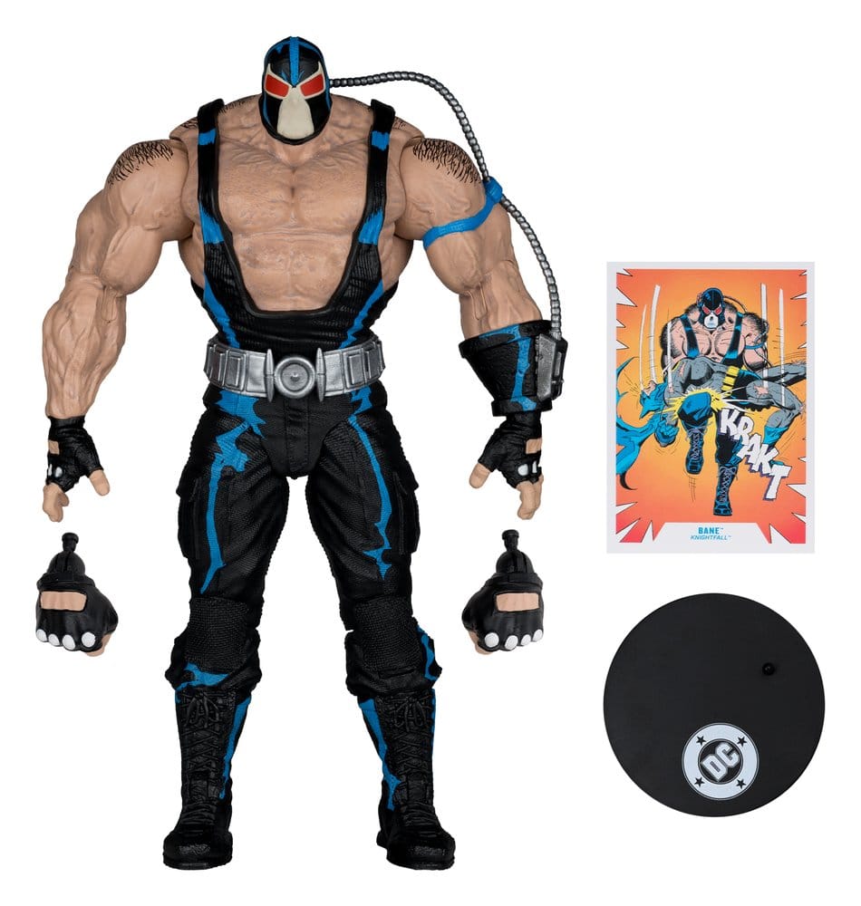 McFarlane Toys - DC Multiverse Mega Action Figure - Bane (Knightfall) (Gold Label) 24 cm - immagine 2