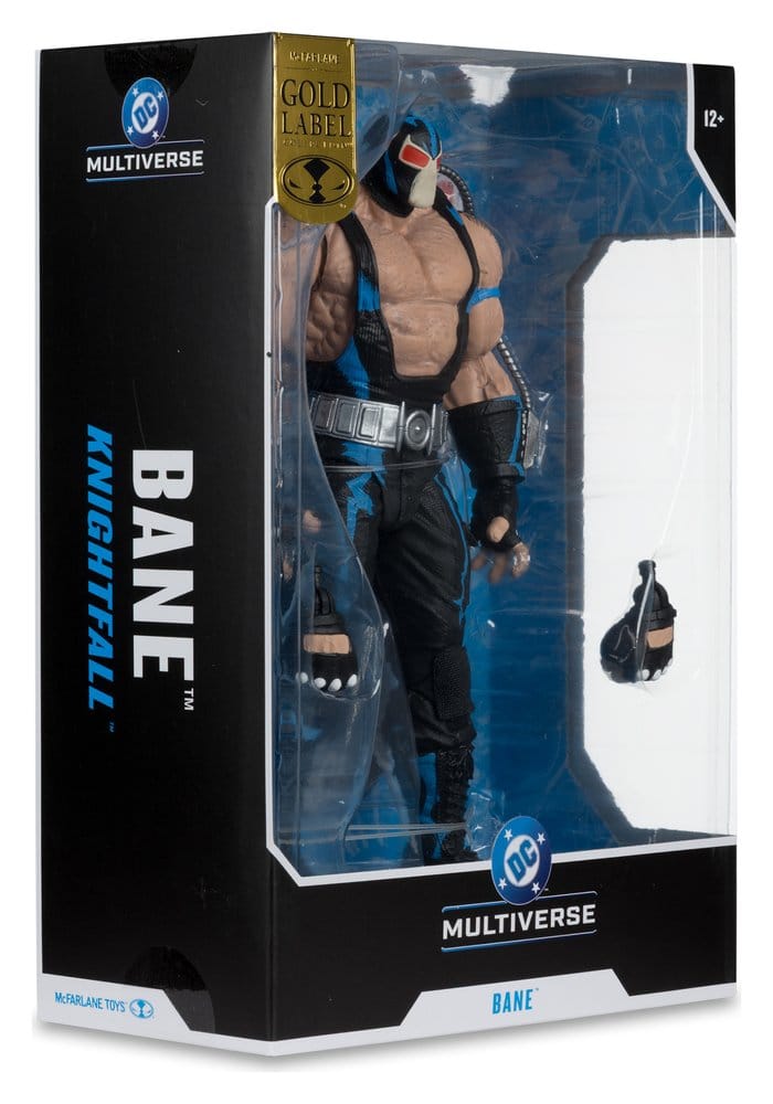 McFarlane Toys - DC Multiverse Mega Action Figure - Bane (Knightfall) (Gold Label) 24 cm - immagine 8